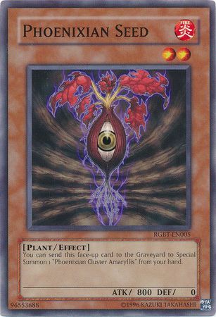 Phoenixian Seed - RGBT-EN005 - Common Unlimited Raging Battles [RGBT] Unlimited Singles