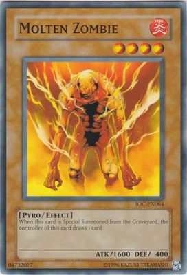 Molten Zombie - IOC-EN064 - Common Unlimited Invasion of Chaos [IOC] Unlimited Singles