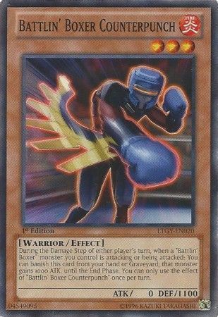 Battlin&#39; Boxer Counterpunch - LTGY-EN020 - Common 1st Edition Lord of the Tachyon Galaxy 1st Edition Singles