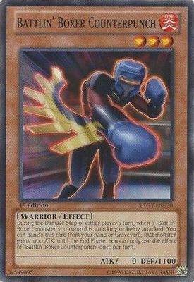 Battlin&#39; Boxer Counterpunch - LTGY-EN020 - Common 1st Edition Lord of the Tachyon Galaxy 1st Edition Singles