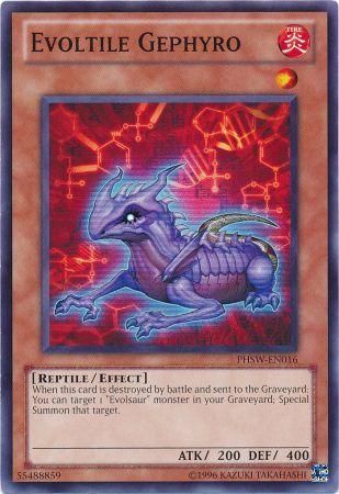 Evoltile Gephyro - PHSW-EN016 - Common Unlimited Photon Shockwave Unlimited Singles