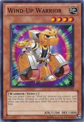 Wind-Up Warrior - PHSW-EN022 - Common Unlimited Photon Shockwave Unlimited Singles