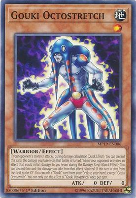 Gouki Octostretch - MP19-EN006 - Common 1st Edition Yu-Gi-Oh! 2019 Mega-Tins: Gold Sarcophagus Tin Mega Pack Singles (espanol)