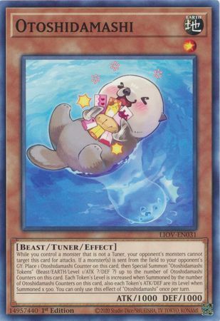 Otoshidamashi - LIOV-EN031 - Common 1st Edition Lightning Overdrive: LIOV 1st Edition Singles