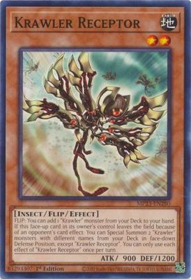 Krawler Receptor - MP23-EN280 - Common 1st Edition Mega Tin 2023 Dueling Heroes Singles