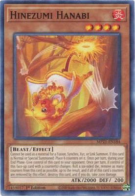 Hinezumi Hanabi - MP21-EN184 - Common 1st Edition 2021 Mega-Tin: Ancient Battles 1st Edition Singles