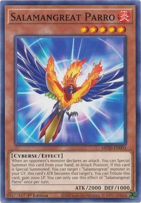 Salamangreat Parro - MP20-EN003 - Common 1st Edition 2020 Mega-Tin: Lost Memories 1st Edition Singles (espanol)