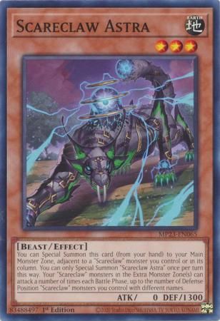Scareclaw Astra - MP23-EN065 - Common 1st Edition Mega Tin 2023 Dueling Heroes Singles