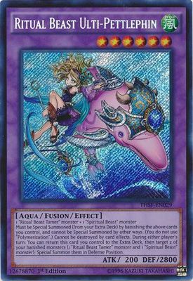 Ritual Beast Ulti-Pettlephin - THSF-EN029 - Secret Rare 1st Edition The Secret Forces (THSF) 1st Edition Singles