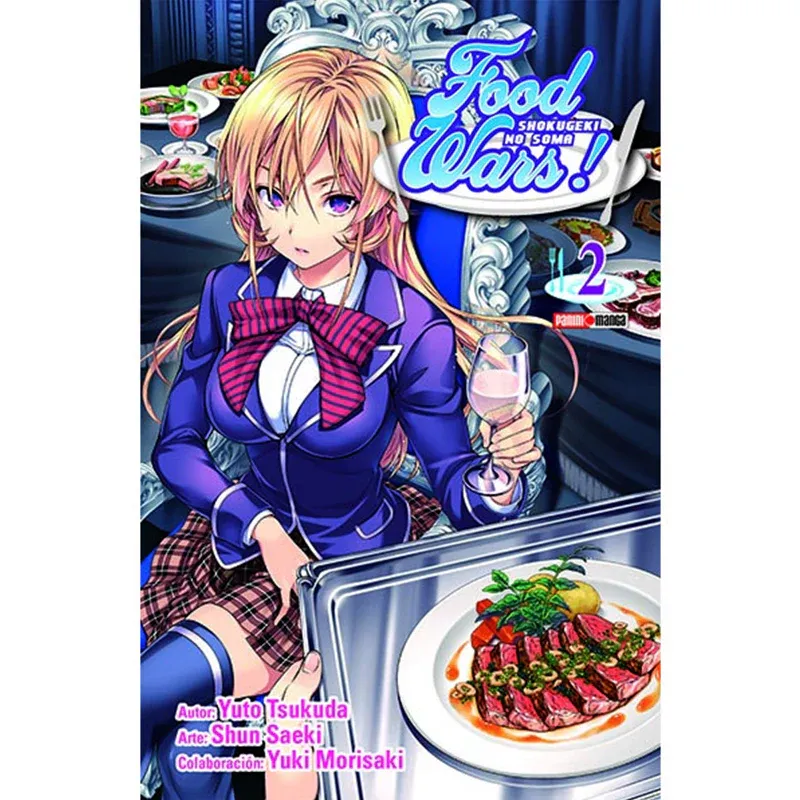 SH1 Food Wars Manga Volumen 2 Espanol Panini