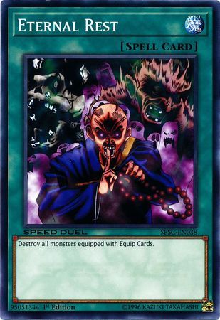 Eternal Rest - SBSC-EN038 - Common 1st Edition Speed Duel: Scars of Battle Singles