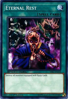 Eternal Rest - SBSC-EN038 - Common 1st Edition Speed Duel: Scars of Battle Singles