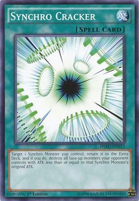 Synchro Cracker - HSRD-EN013 - Common 1st Edition High-Speed Riders 1st Edition Singles