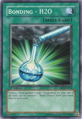 Bonding - H2O - EEN-EN043 - Common 1st Edition Elemental Energy [EEN] 1st Edition Singles