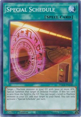 Special Schedule - DLCS-EN140 - Common 1st Edition Dragons of Legend The Complete Series 1st Edition Singles (espanol)