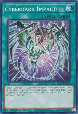 Cyberdark Impact! - SDCS-EN027 - Common 1st Edition Structure Deck: Cyber Strike 1st Edition Singles