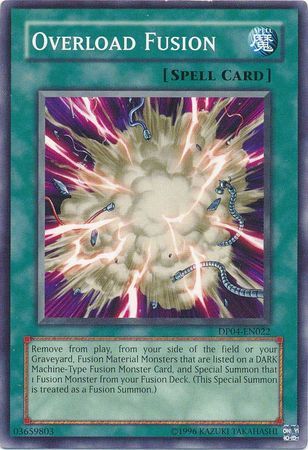 Overload Fusion - DP04-EN022 - Common Unlimited Duelist Pack: Zane Truesdale [DP04] Unlimited Singles