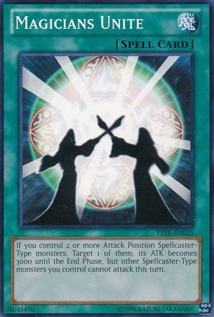 Magicians Unite - YSYR-EN035 - Common Unlimited Starter Deck: Yugi Reloaded Unlimited Singles
