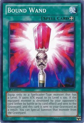 Bound Wand - SP14-EN035 - Common 1st Edition Star Pack 2014 1st Edition Singles