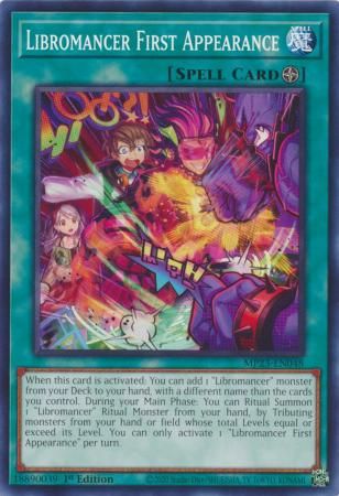 Libromancer First Appearance - MP23-EN048 - Common 1st Edition Mega Tin 2023 Dueling Heroes Singles