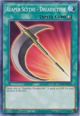 Reaper Scythe - Dreadscythe - DLCS-EN014 - Common 1st Edition Dragons of Legend The Complete Series 1st Edition Singles (espanol)