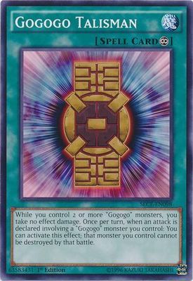 Gogogo Talisman - SECE-EN098 - Common 1st Edition Secrets of Eternity (SECE) 1st Edition Singles (espanol)