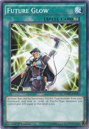 Future Glow - HSRD-EN057 - Common 1st Edition High-Speed Riders 1st Edition Singles
