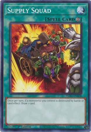 Supply Squad - EGS1-EN028 - Common 1st Edition Egyptian God Deck: Silfer the Sky Dragon 1st Edition Singles