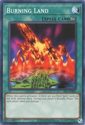 Burning Land - PSV-EN061 - Common Unlimited (25th Reprint) Pharaoh&#39;s Servant 25th Anniversary Singles