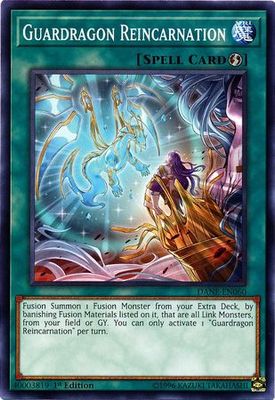 Guardragon Reincarnation - DANE-EN060 - Common 1st Edition Dark Neostorm 1st Edition Singles (espanol)
