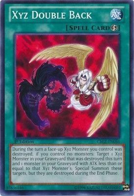 Xyz Double Back - CBLZ-EN056 - Common 1st Edition Cosmo Blazer 1st Edition Singles
