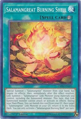 Salamangreat Burning Shell - CHIM-EN051 - Common 1st Edition Chaos Impact 1st Edition Singles (espanol)
