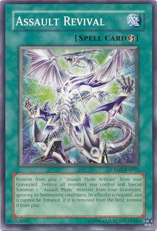 Assault Revival - CRMS-EN053 - Common Unlimited Crimson Crisis [CRMS] Unlimited Singles