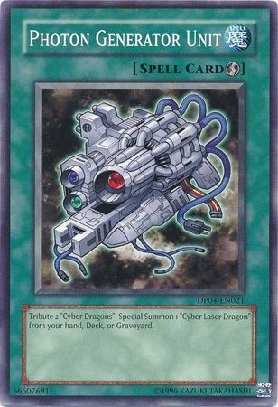 Photon Generator Unit - DP04-EN021 - Common Unlimited Duelist Pack: Zane Truesdale [DP04] Unlimited Singles