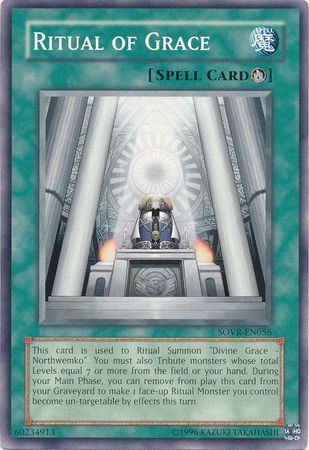 Ritual of Grace - SOVR-EN056 - Common Unlimited Stardust Overdrive [SOVR] Unlimited Singles