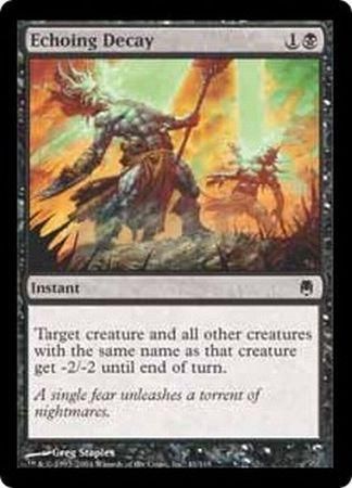 Echoing Decay Darksteel Singles