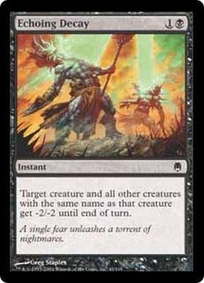 Echoing Decay Darksteel Singles