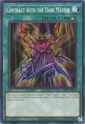 Contract with the Dark Master - DCR-EN087 - Common Unlimited (25th Reprint) Dark Crisis 25th Anniversary Singles