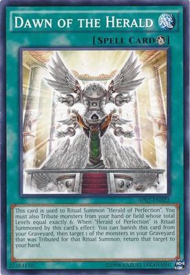 Dawn of the Herald - AP07-EN022 - Common Unlimited Astral Pack 7 AP07