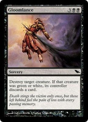 Gloomlance Shadowmoor Singles