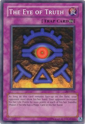 The Eye of Truth - PSV-010 - Common Unlimited Pharaoh&#39;s Servant [PSV] Unlimited Singles