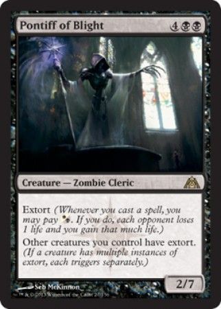 Pontiff of Blight Dragon&#39;s Maze Singles (Español)
