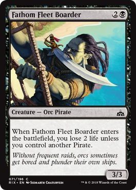 Fathom Fleet Boarder 071/196 - Rivals of Ixalan Singles (Español)