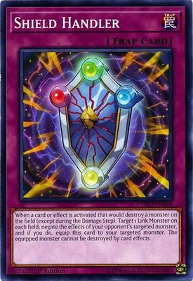 Shield Handler - CYHO-EN068 - Common 1st Edition Cybernetic Horizon 1st Edition Singles