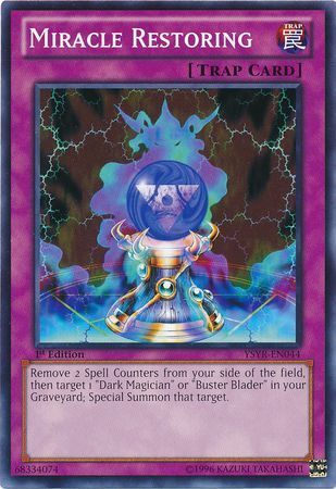 Miracle Restoring - YSYR-EN044 - Common 1st Edition Starter Deck: Yugi Reloaded 1st Edition Singles