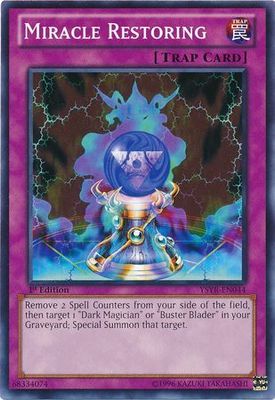 Miracle Restoring - YSYR-EN044 - Common 1st Edition Starter Deck: Yugi Reloaded 1st Edition Singles