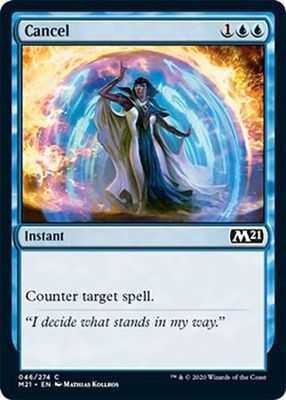 Cancel 046/274 - Magic 2021 (M21) Singles (Español)