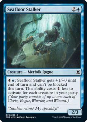 Seafloor Stalker 078/280 - Zendikar Rising Singles (Español)
