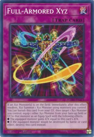 Full-Armored Xyz - AGOV-EN071 - Common 1st Edition Age of Overlord 1st Edition Singles (espanol)