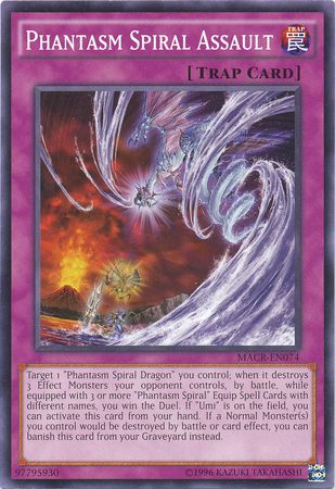 Phantasm Spiral Assault - MACR-EN074 - Common Unlimited Maximum Crisis Unlimited Singles